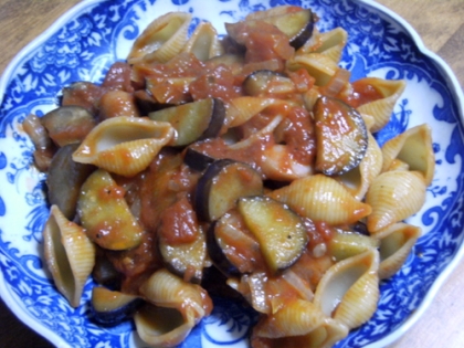 とろとろ茄子のパスタ