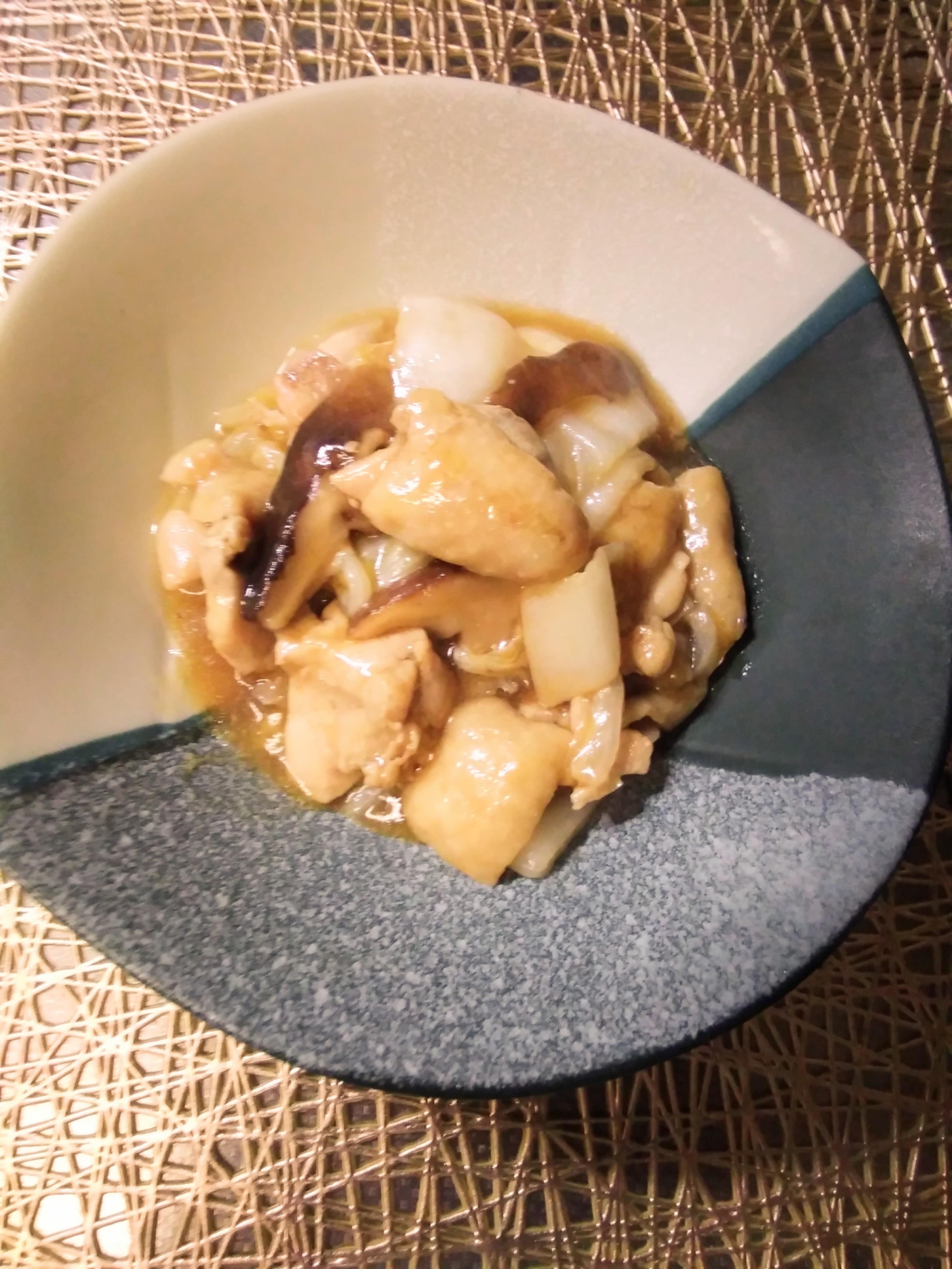 鶏肉と白菜と椎茸のトロトロ煮