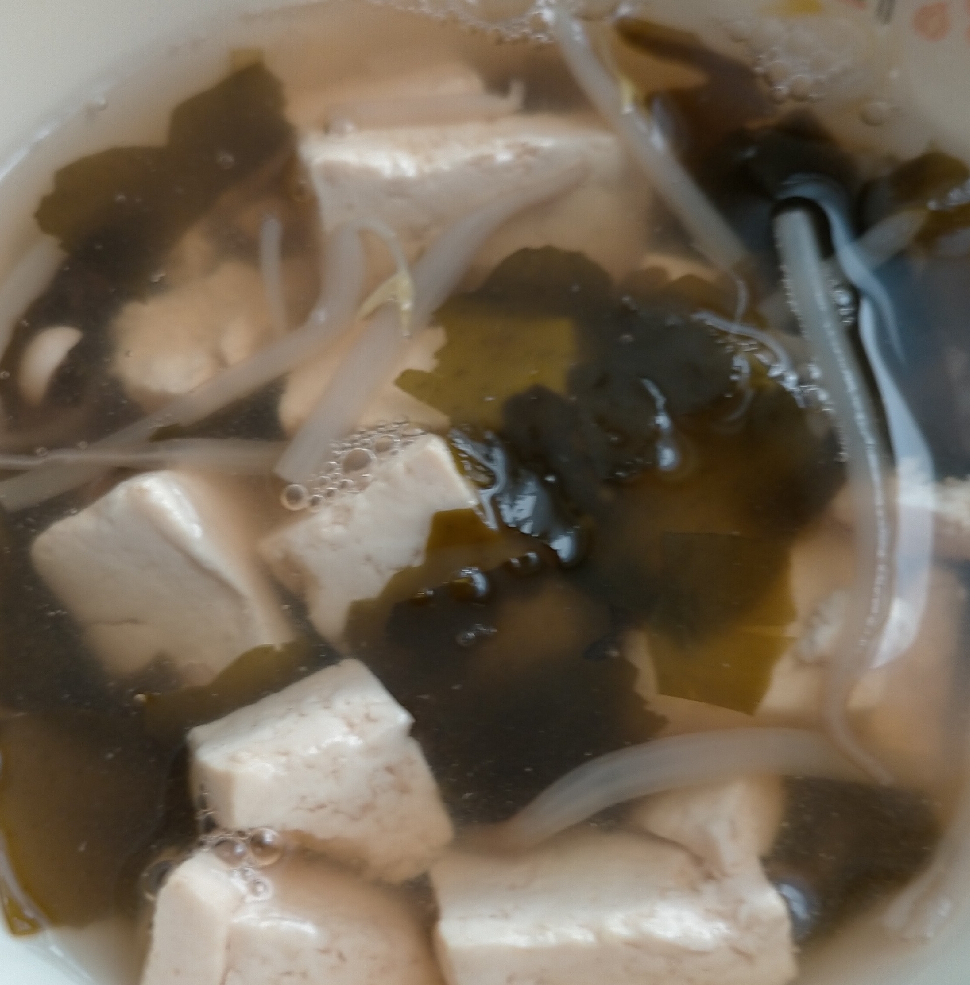 豆腐わかめスープ