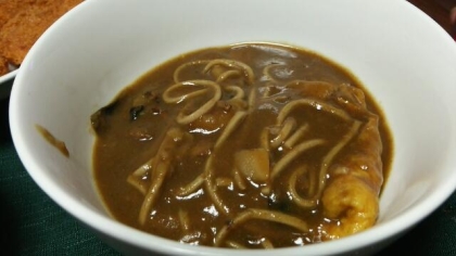 アレルギーっ子も一緒に食べられる♪残りカレー米麺