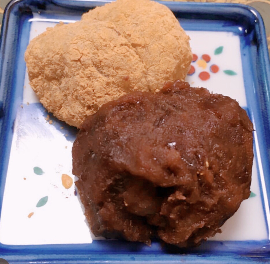 粒あんおはぎorきな粉おはぎ✧˖°