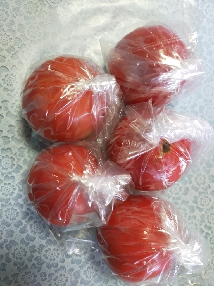トマトがいっぱい入ってやすかったので保存方法勉強になりましたo(^▽^)o