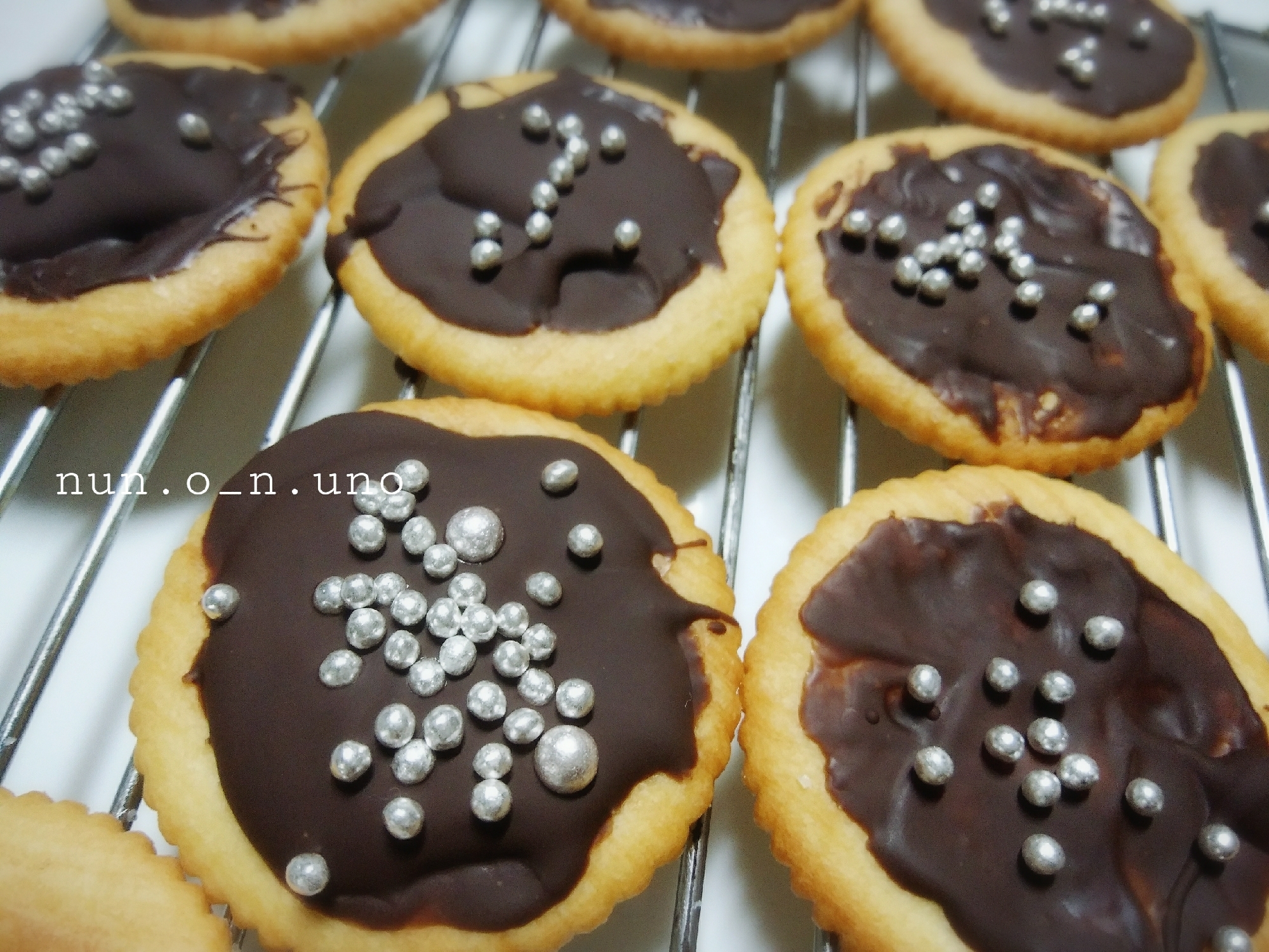 １，２，３♪リッツのチョコアレンジ