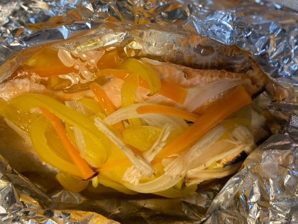 ぱぱっと作れる簡単鮭のホイル焼き