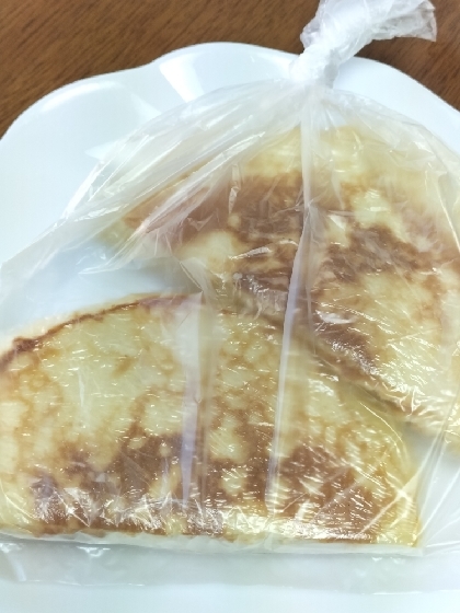 ホットケーキの冷凍保存☆