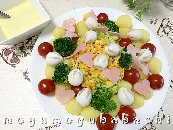 新じゃがnoイースターパーティーサラダ レシピ 作り方 By もぐもぐばばち 楽天レシピ 新じゃがnoイースターパーティーサラダ レシピ 作り方 By もぐもぐばばち 楽天レシピ