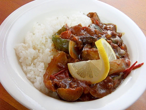 早い！安い！一味違う爽やか夏野菜カレー♪