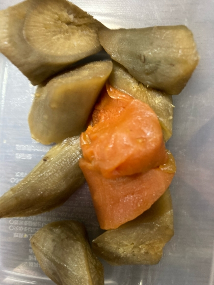 味がしみ込んだ美味しい煮物が出来ました