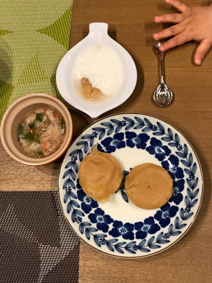 アクアパッツア作りました。美味しそうに食べていました^ ^