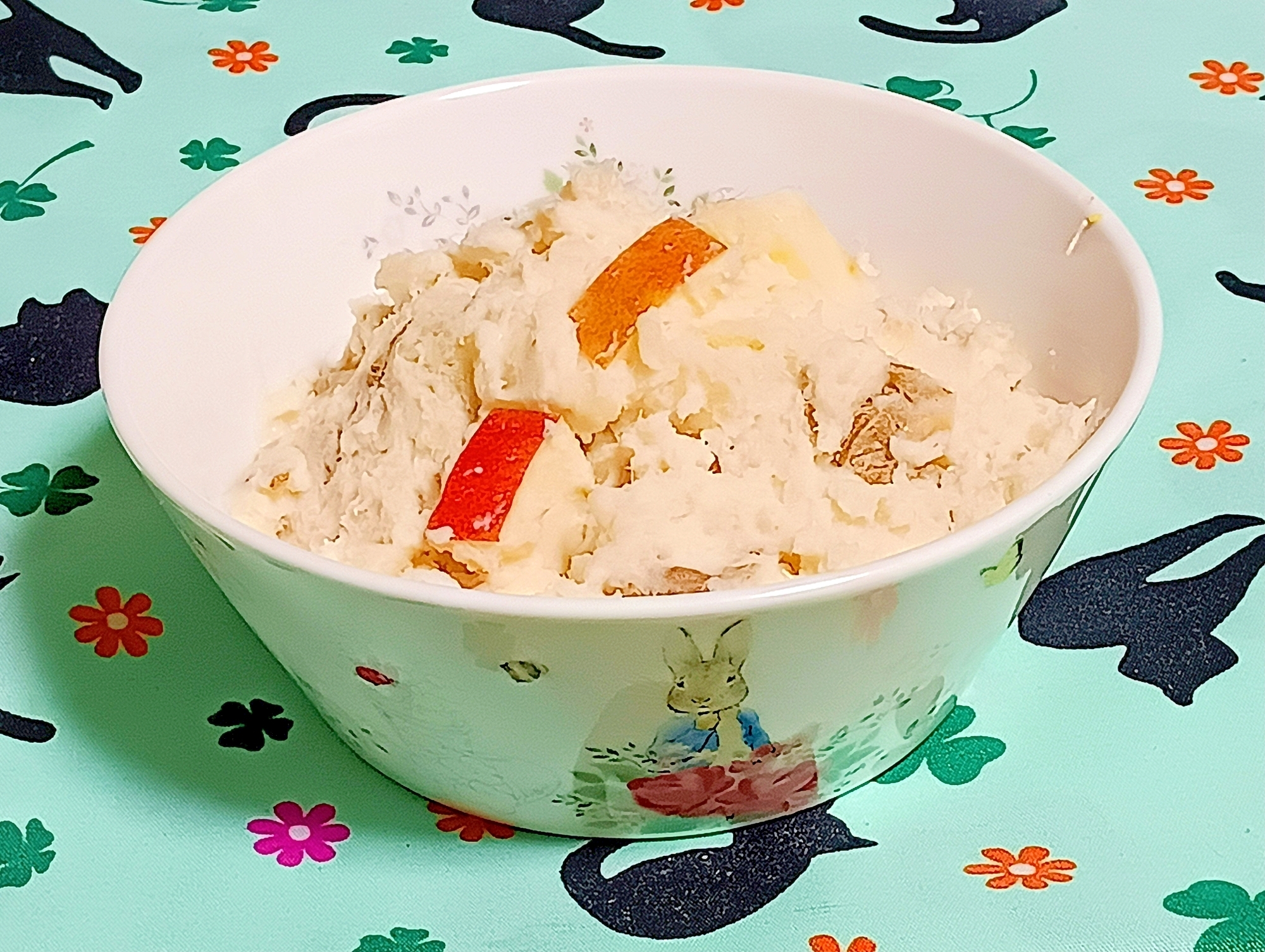 簡単・ヘルシー❤国産チーズとツナのポテトサラダ