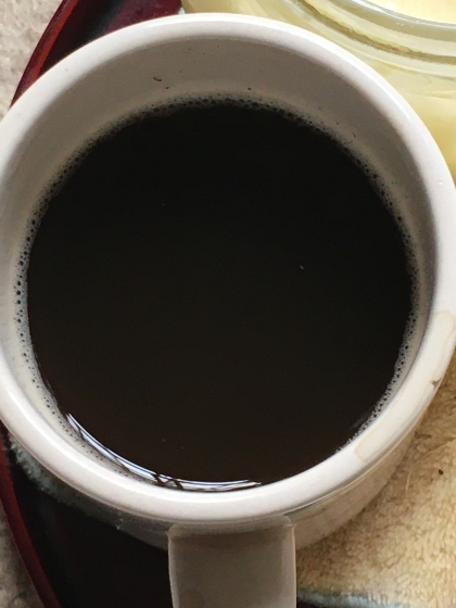 黒糖♪ブルーベリージャムコーヒー