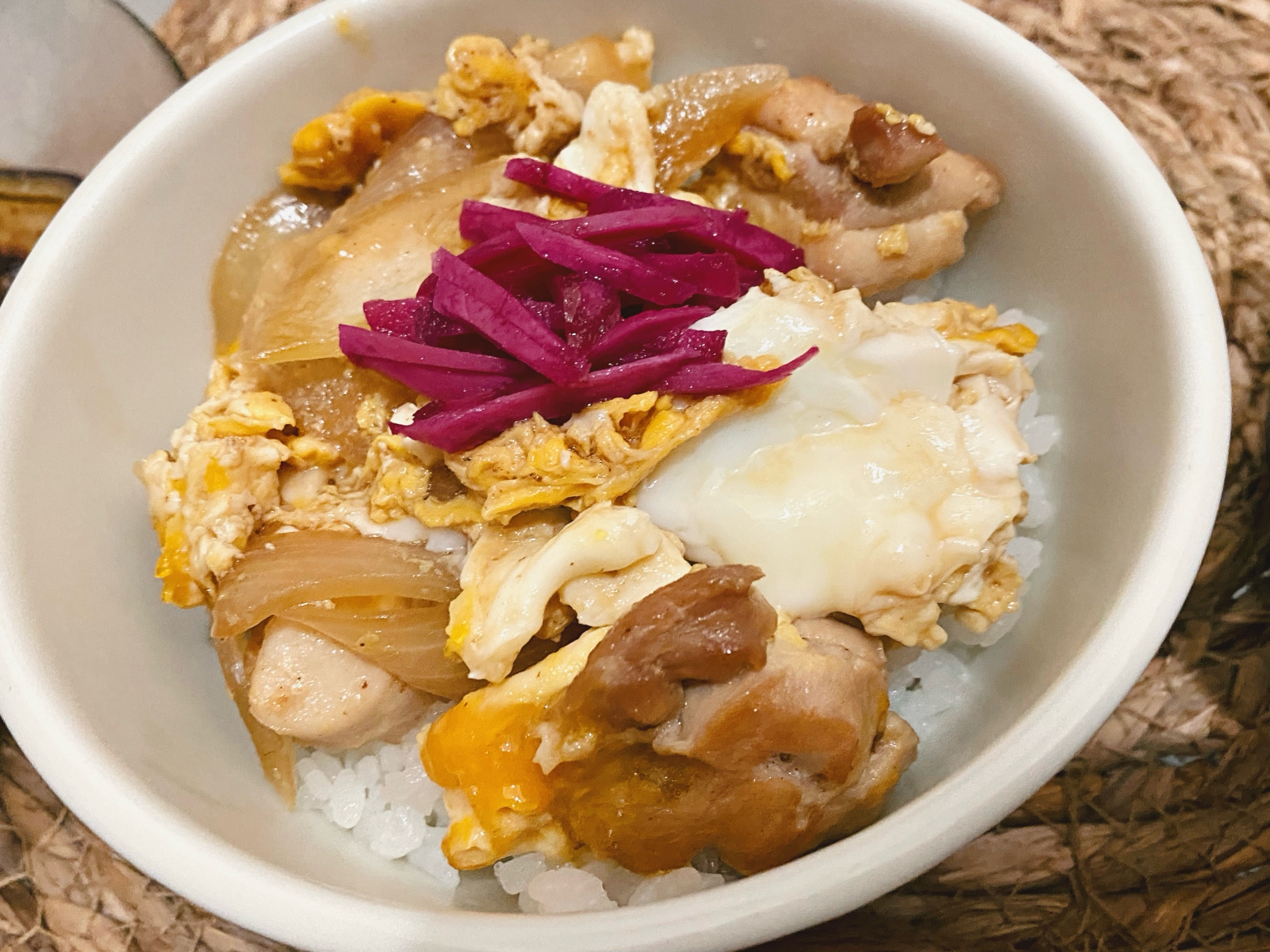 味濃いめ♩親子丼♡
