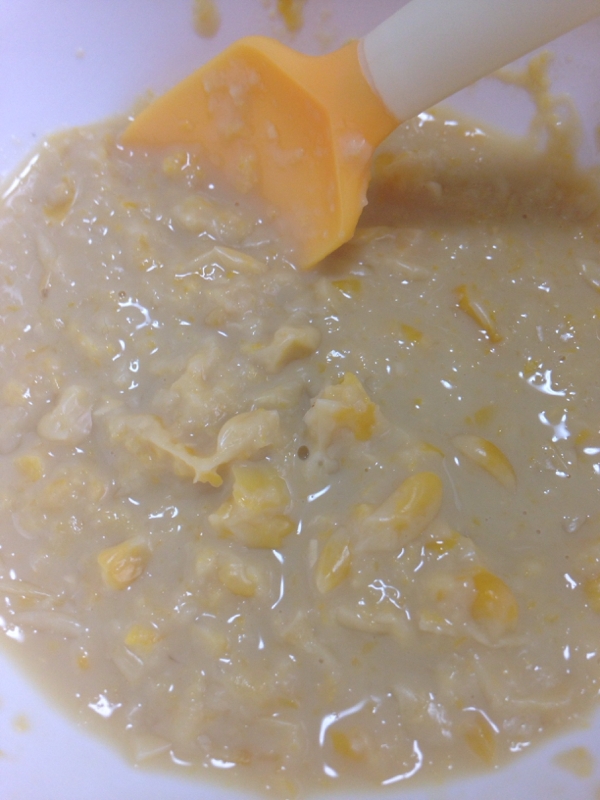 離乳食 中期 豆乳でコーンスープ レシピ 作り方 By ゆいか0216 楽天レシピ 離乳食 中期 豆乳でコーンスープ レシピ 作り方 By ゆいか0216 楽天レシピ