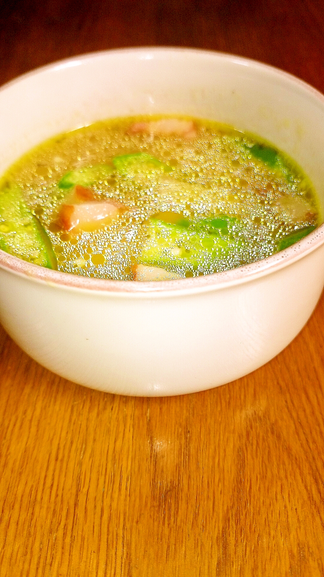 長芋とニンニクのスープ