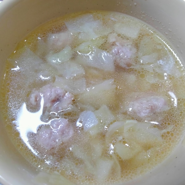 鶏肉団子とキャベツのコンソメスープ レシピ 作り方 By Akiakiaki32 楽天レシピ 鶏肉団子とキャベツのコンソメスープ レシピ 作り方 By Akiakiaki32 楽天レシピ