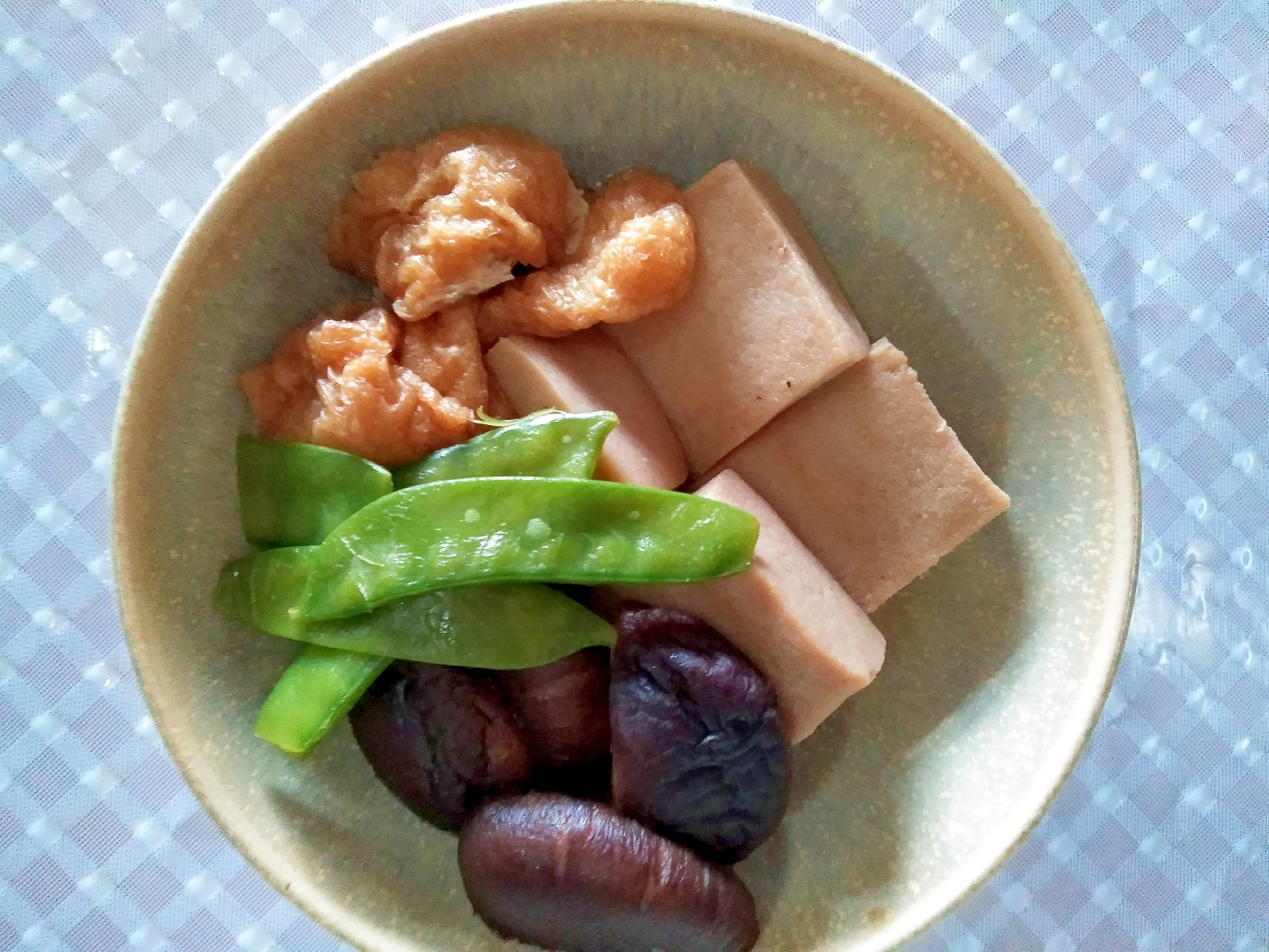 素朴♪茶色の煮物～高野豆腐～油揚げ、椎茸