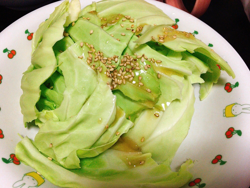 居酒屋風☆やみつきキャベツ☆