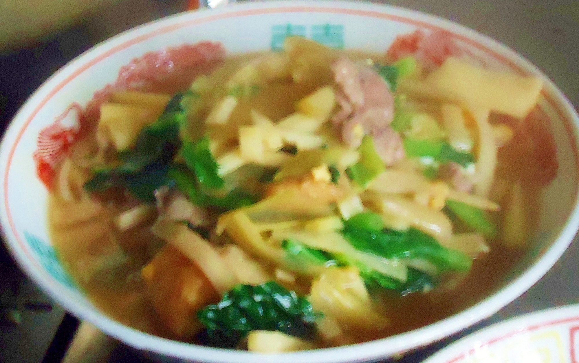 竹の子ラーメン