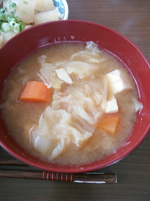 野菜消費！具沢山味噌汁