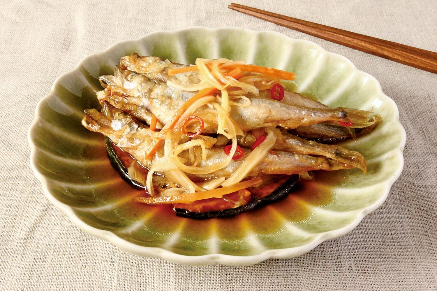 ししゃもの南蛮漬け