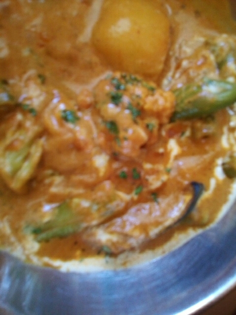 インド風野菜カレー