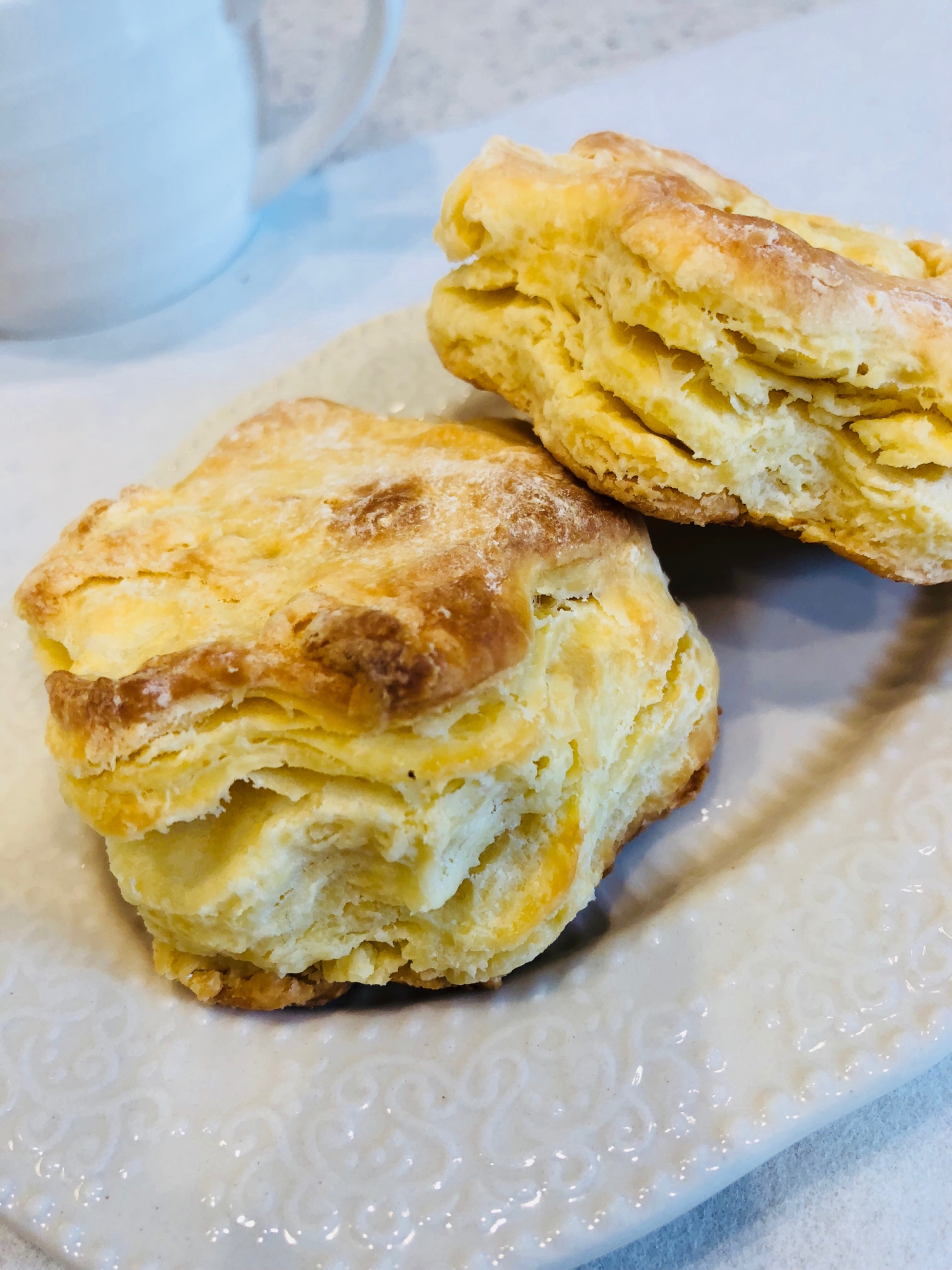 ポリ袋で作ったケンタッキー風ビスケット レシピ 作り方 By Kayusa5607 楽天レシピ