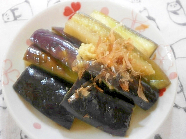 レンジおかず☆タレがおいしい揚げナス風