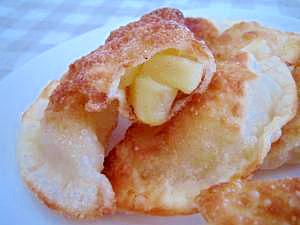 おやつに 残った餃子の皮で りんごパイ レシピ 作り方 By ミルク白うさぎ 楽天レシピ おやつに 残った餃子の皮で りんごパイ レシピ 作り方 By ミルク白うさぎ 楽天レシピ