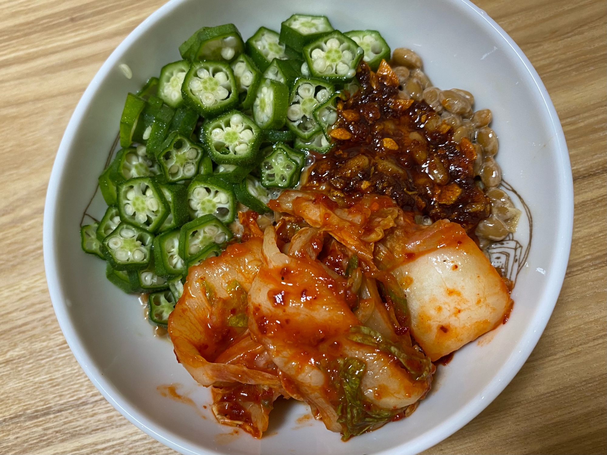 明日も食べたい頂きました〜☆★簡単納豆おかず