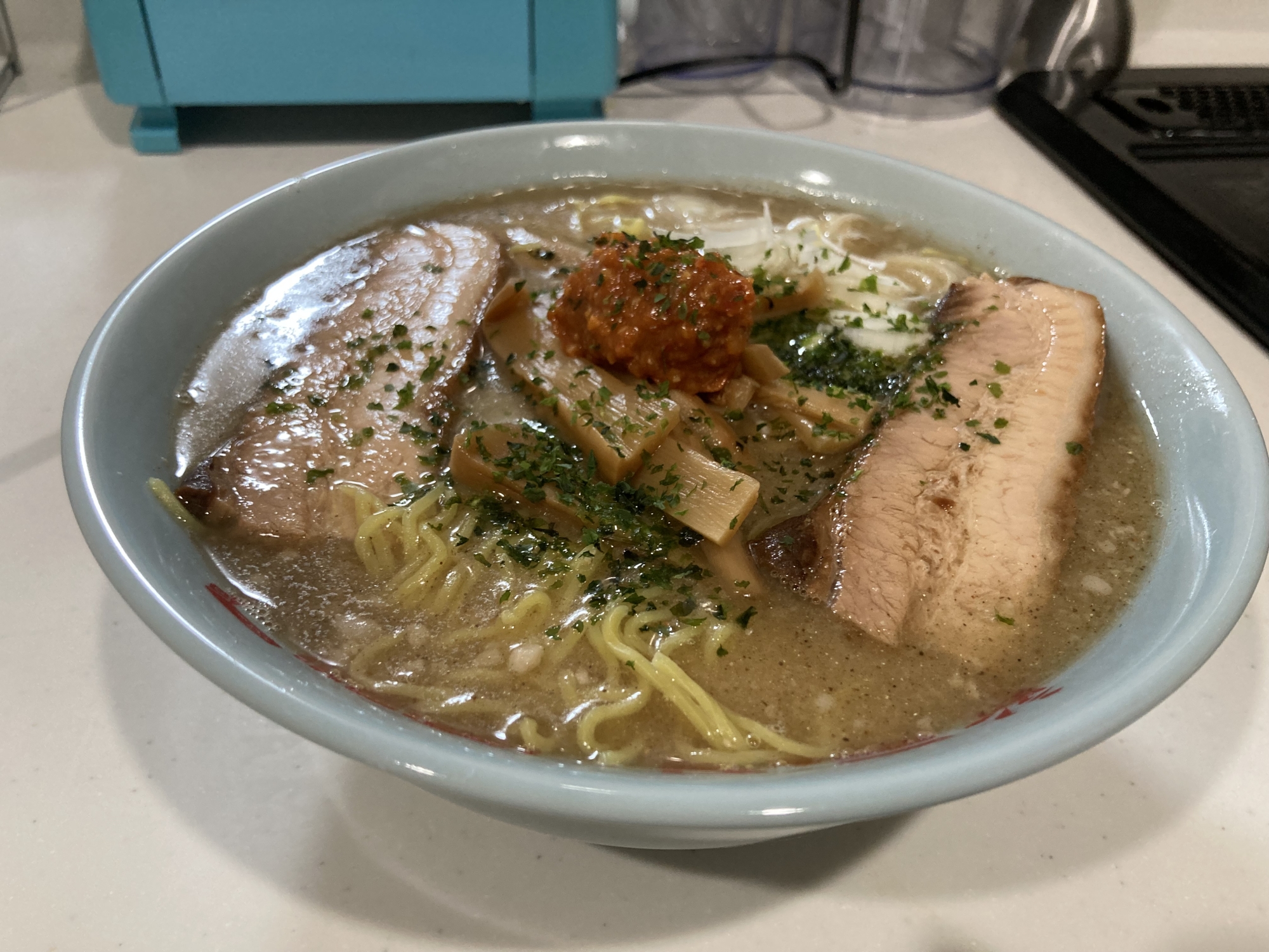 山形　赤湯　辛味噌ラーメン　自宅版