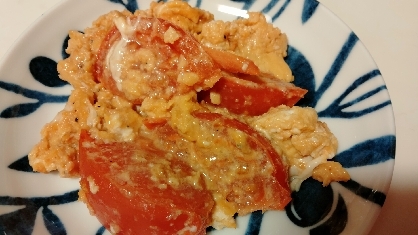 ふわふわ卵の『トマト玉子炒め』