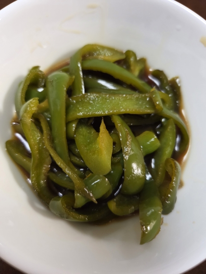 ピーマン☆ピーマンの南蛮漬け