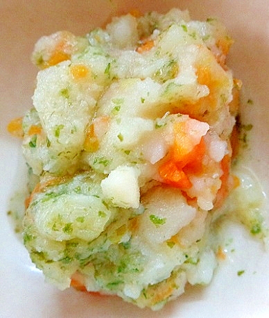 離乳食後期 青海苔しょうゆ風味のポテトサラダ レシピ 作り方 By J Mammy 楽天レシピ 離乳食後期 青海苔しょうゆ風味のポテトサラダ レシピ 作り方 By J Mammy 楽天レシピ