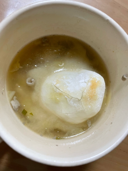 餅味噌汁