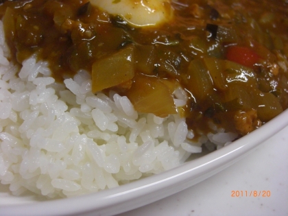 余り物で和風カレーライス♪