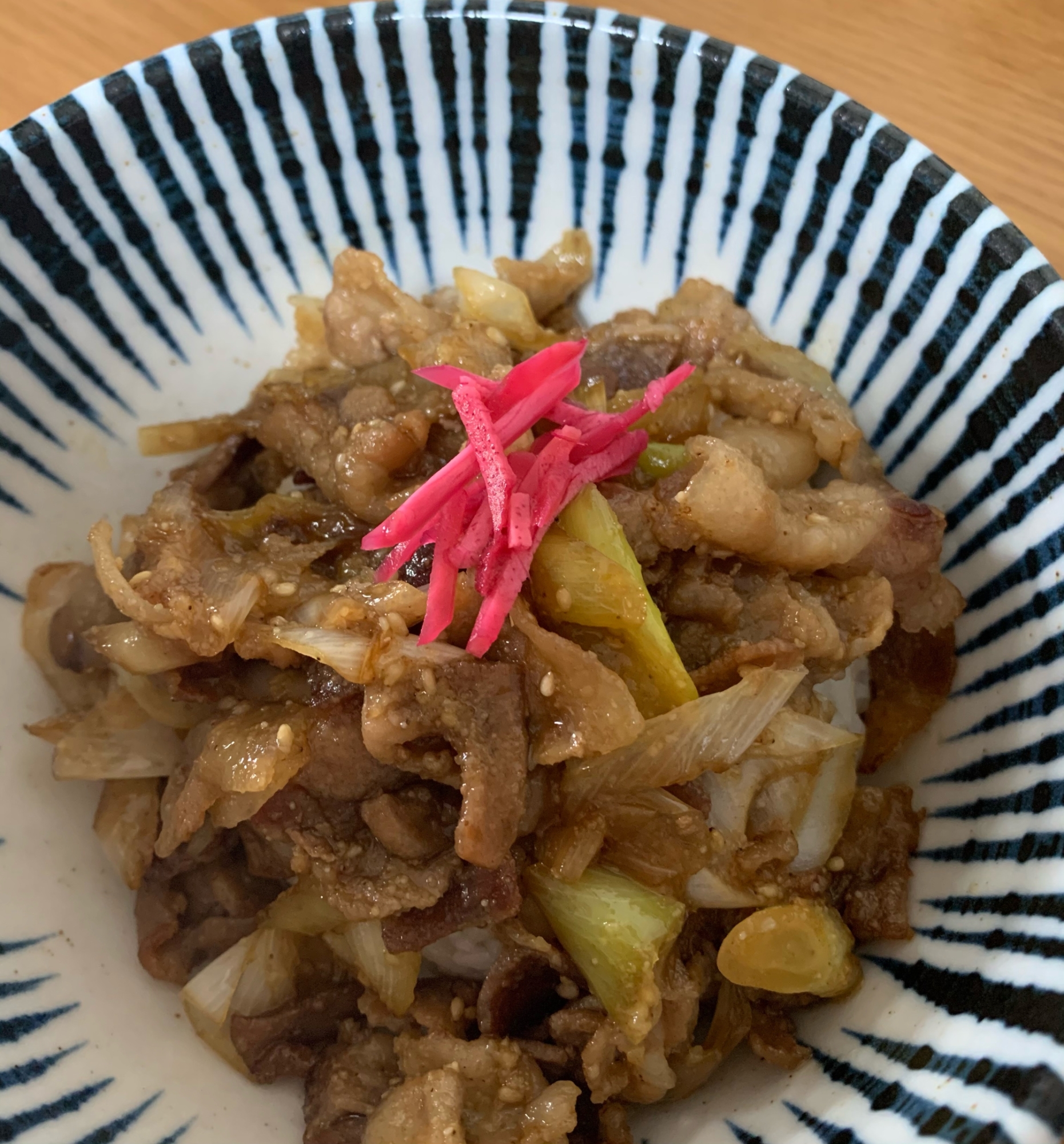 すき焼きみたいな♪豚丼