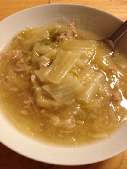 圧力鍋で作る白菜と豚肉のとろとろ煮