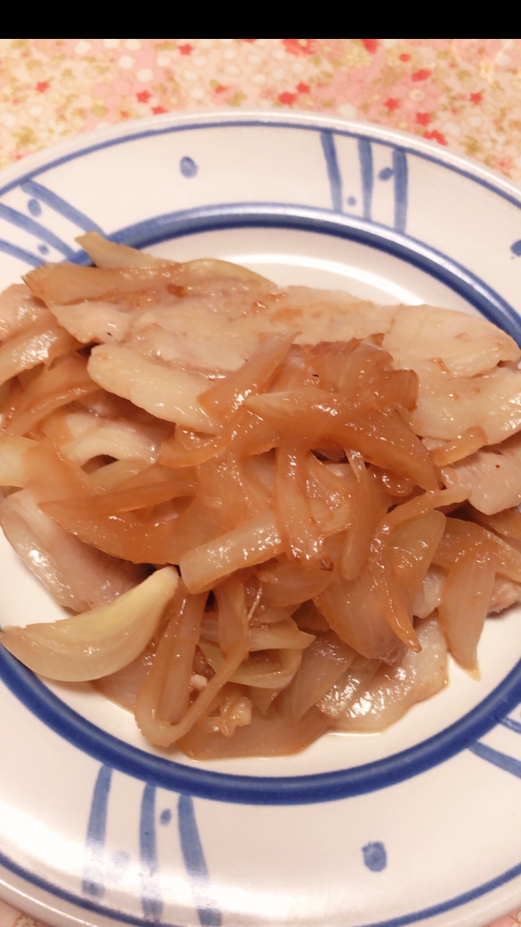 ご飯がすすむ‼豚肉と玉ねぎの生姜焼き