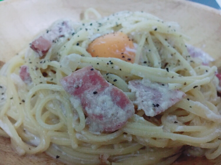 簡単☆パパ飯！！カルボナーラ！！