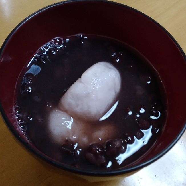 節分に☆小豆ぜんざい
