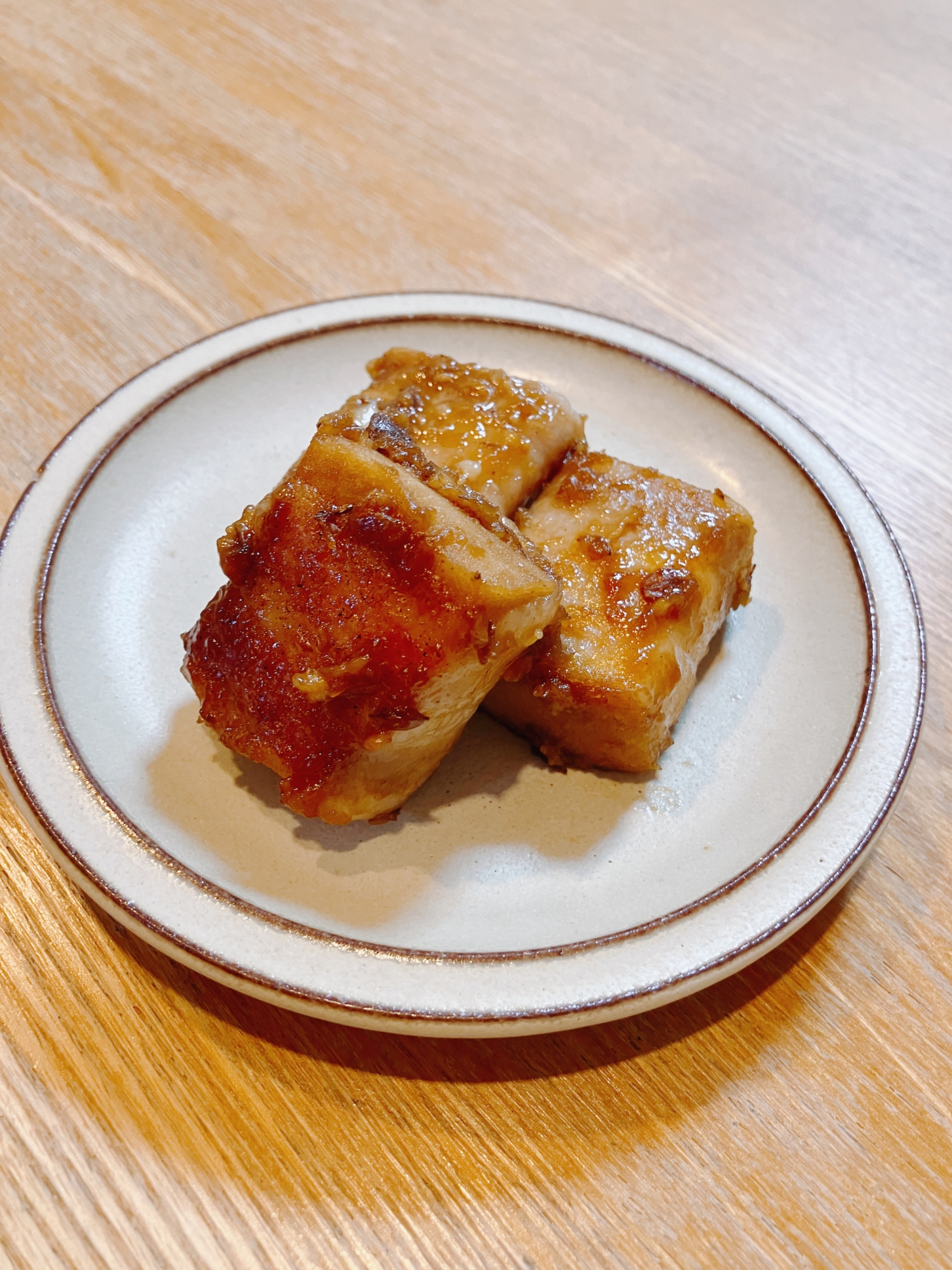 お弁当にぴったり！高野豆腐の肉巻き