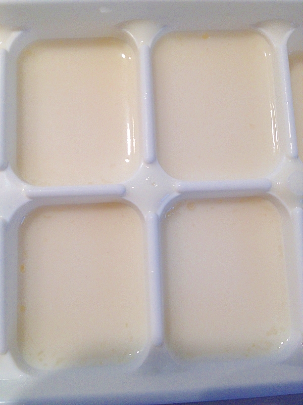 離乳食 粉ミルクだけ の寒天ゼリー レシピ 作り方 By みゅうしろ 楽天レシピ 離乳食 粉ミルクだけ の寒天ゼリー レシピ 作り方 By みゅうしろ 楽天レシピ