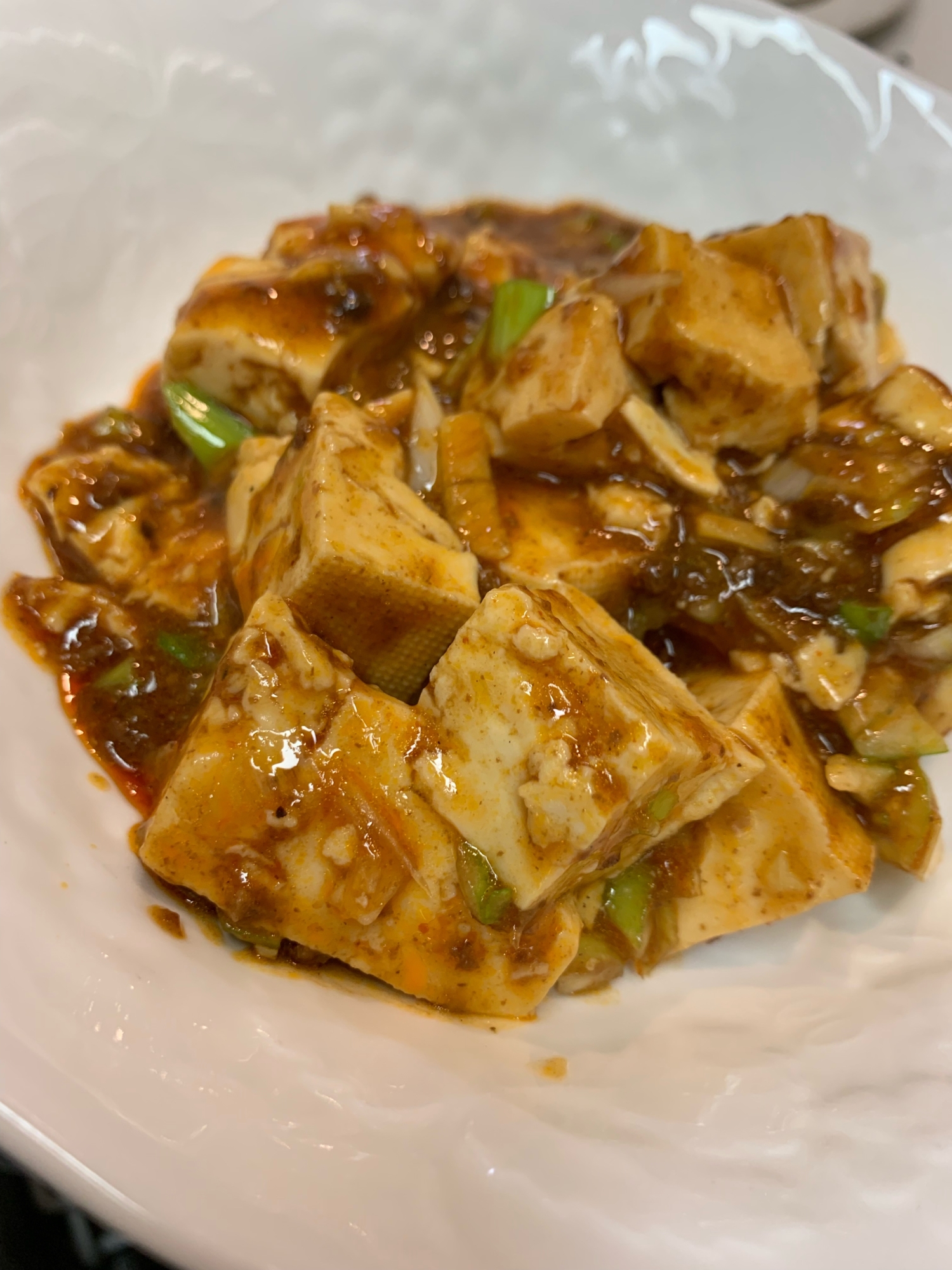 赤味噌でつくる麻婆豆腐