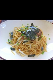 簡単すぎてびっくり☆ツナ玉ねぎパスタ☆めんつゆのみ