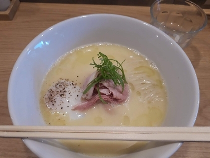 手軽に本格！鶏白湯塩ラーメン