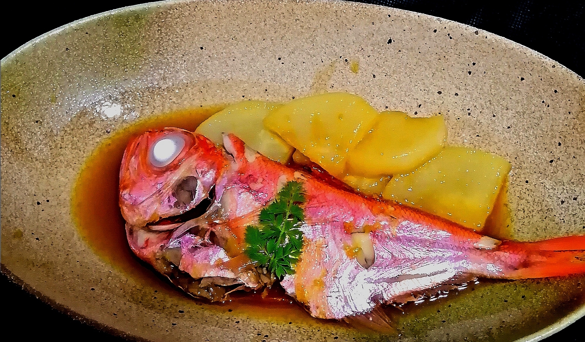 金目鯛と大根の煮付け☆フライパンで簡単調理♪