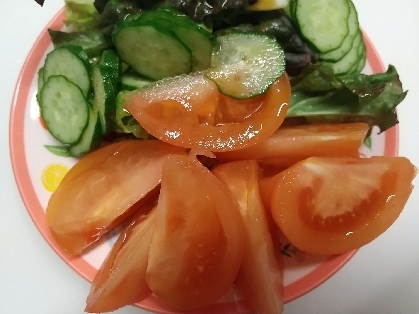 トマトの辛子和え