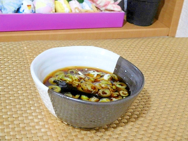 湯豆腐のつゆ