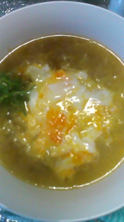 マルちゃん正麺で作る　卵とじ醤油ラーメン