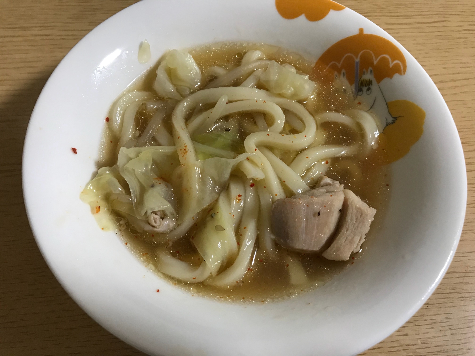 もつ鍋の残りのスープで絶品うどん！